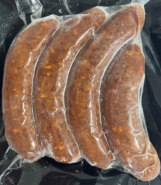 Pork Bratwurst Fresh Chorizo ( 4 Pack) ~1 Pound
