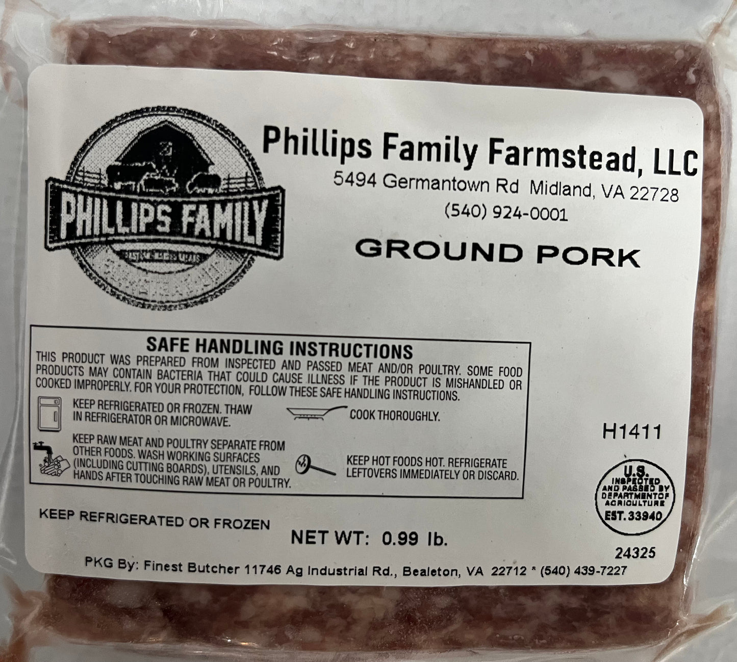 Ground Pork Sausage