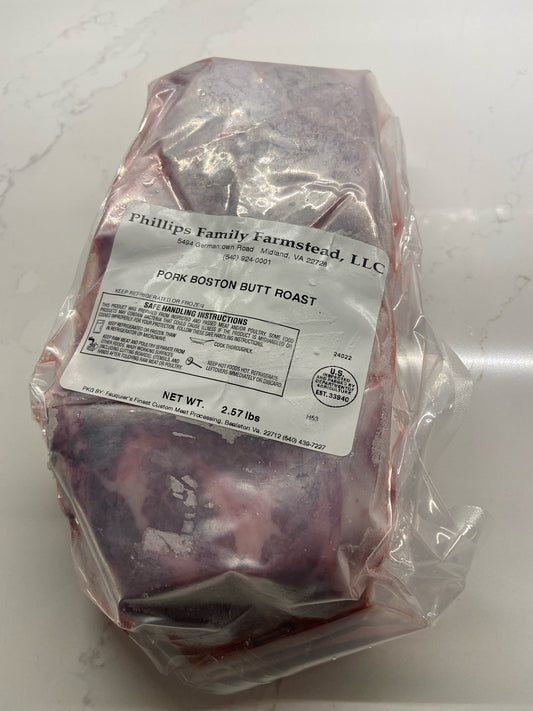 Pork Boston Butt Roast