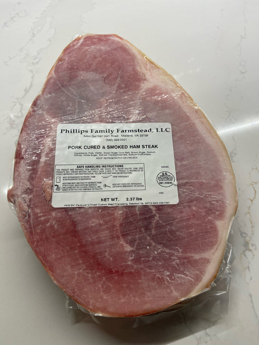 Pork Cured & Smoked Ham Steak