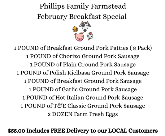 February Breakfast Special